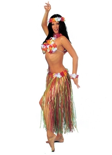 Havajská party dělají sami kostýmy 9
