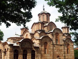 Монастырь Грачаница в Косове