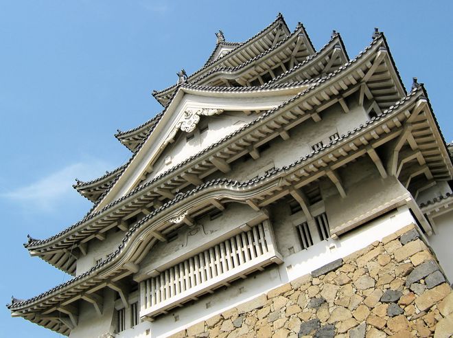 Семиярусная башня замка Химэдзи