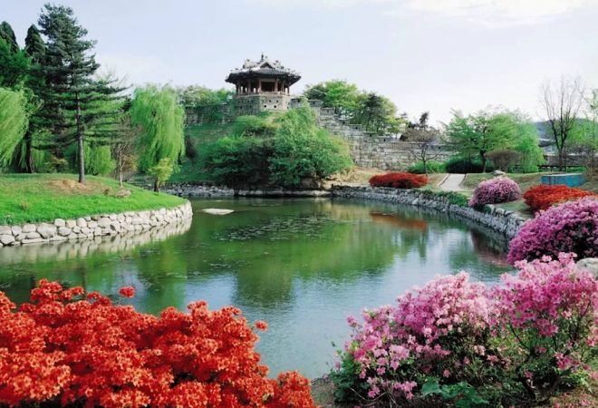 Парк в Южной Корее