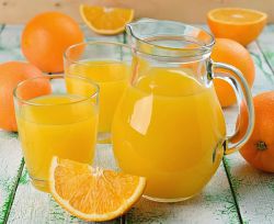 Pomarańczowa lemoniada w domu