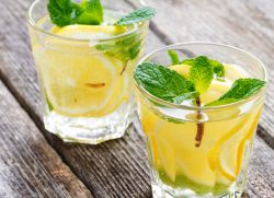 Citronová a mátová limonáda recept