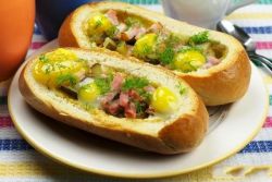teplé sendvičové recepty s vejcem