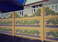 как да нарисувате красива ограда 6