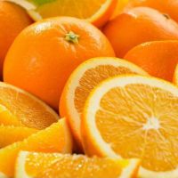 oranžová hodnota jídla