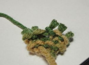 Како везати плетене игле бактус 4