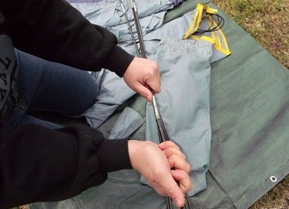Как да се изгради палатка 2