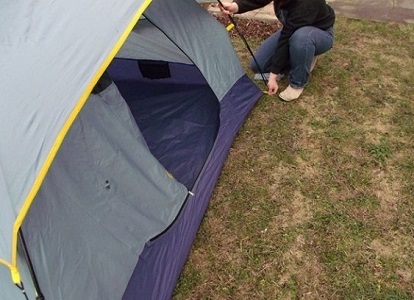 Како изградити шатор 3