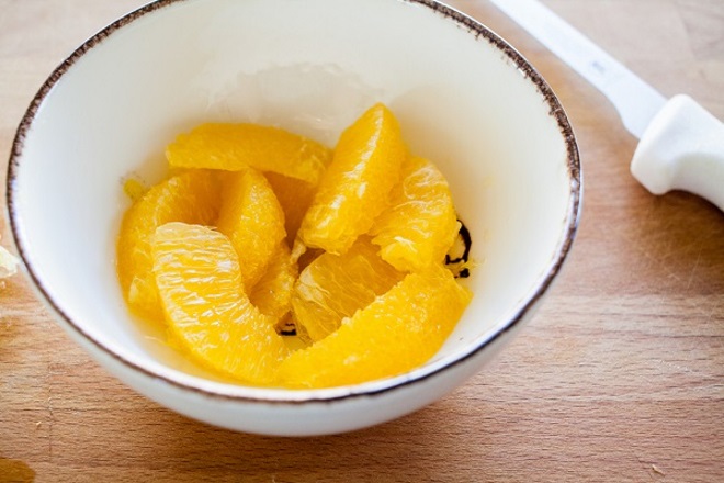 Jak pięknie wyczyścić pomarańczę 5