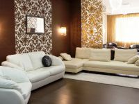 Jak kombinovat tapety v obývacím pokoji6