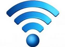 Wi Fi router na laptopie