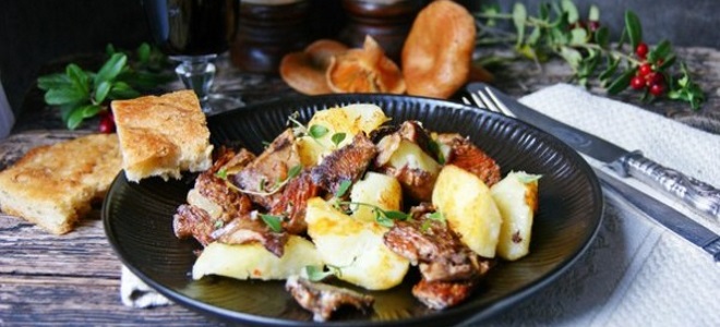 Žito se smaženými brambory - recept