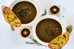Kako kuhati juho posušenih prašičjih gob