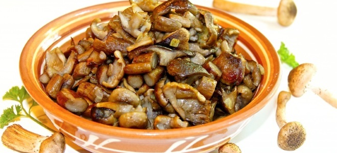 Печурке пржене са луком - рецепт