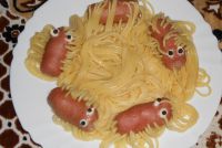 как сварить спагетти в сосисках 4