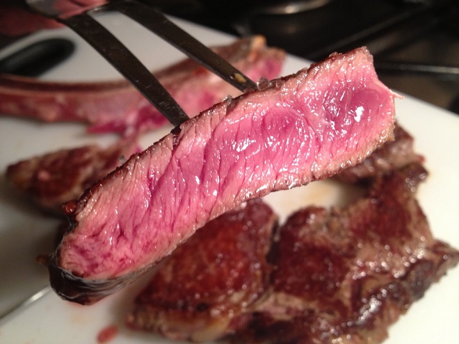 stupeň pečení hovězího steaku 1