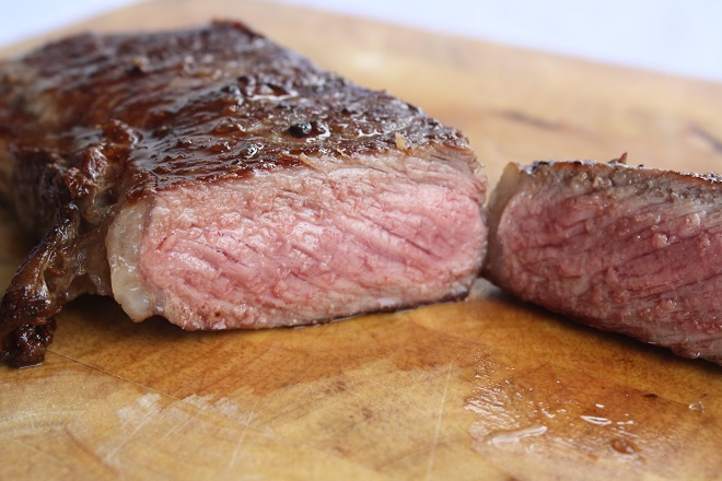 Stupeň smažení hovězího steaku 3
