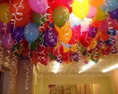 декорация на балони за рожден ден на децата