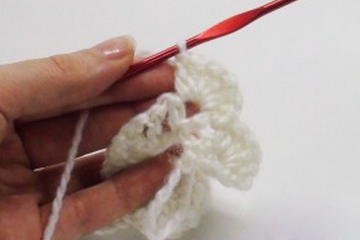 как да украсите плетената шал 8