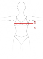 Определение размера груди