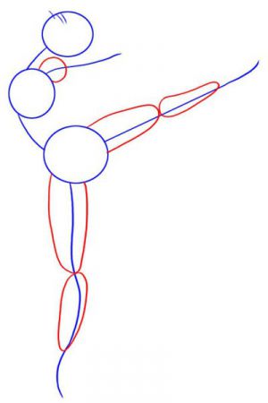 Jak nakreslit balerína 11