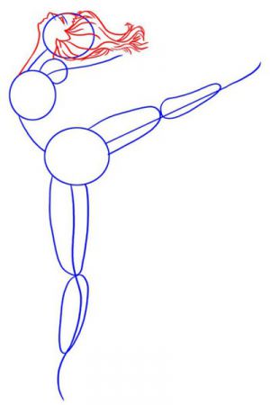 Jak nakreslit balerína 12