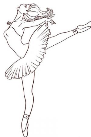Jak narysować baleriny 16