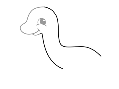 как да нарисувате динозавър 15