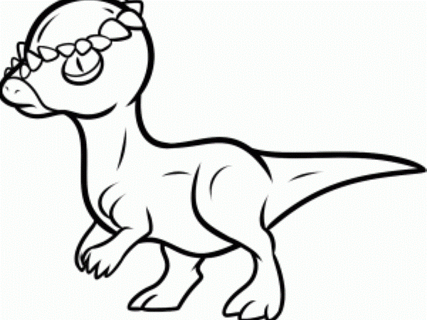 как да нарисувате динозавър 26