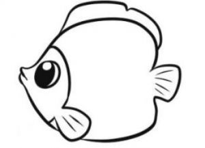 како нацртати лепу рибу 5