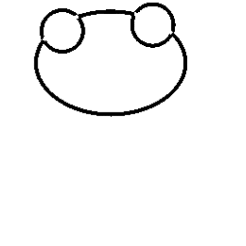 Как да нарисувате жаба 1