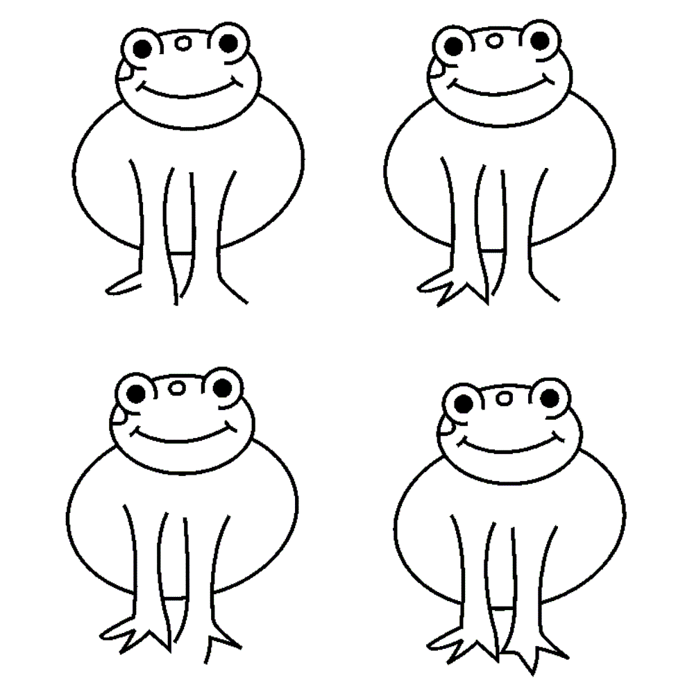 Како нацртати жабу 7