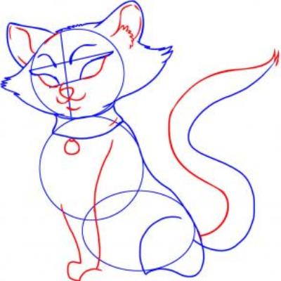 Jak narysować kotka 11