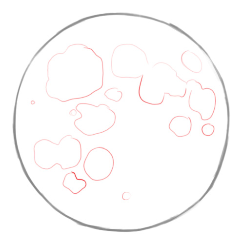 Как да нарисуваме луна 9