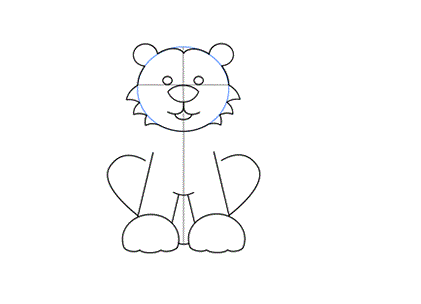 Как да нарисувате тигър 9