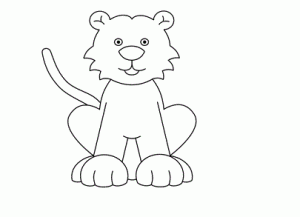 Kako crtati tigar 12
