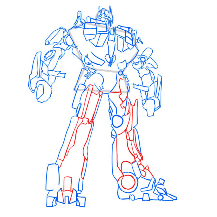 Kako crtati Transformer 9