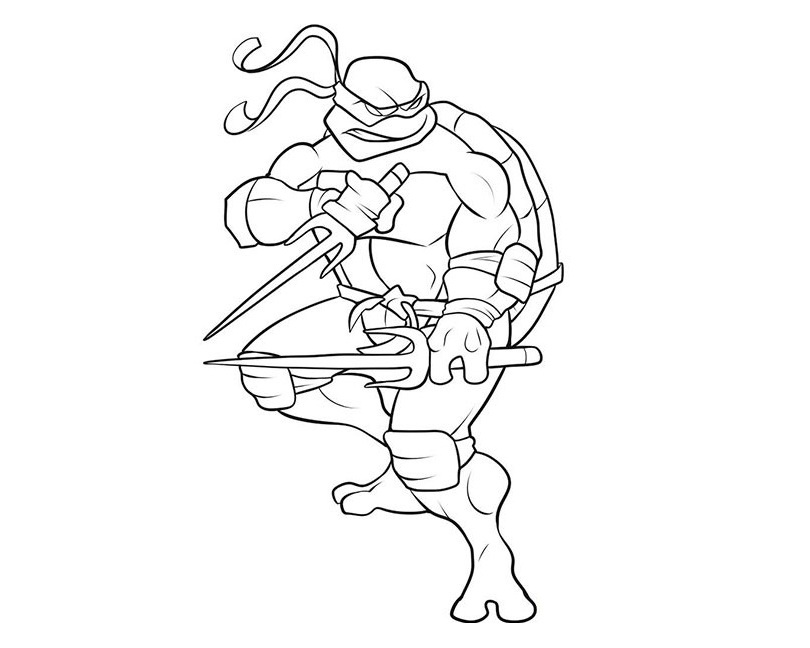 Как да нарисуваме нинджа костенурка 10