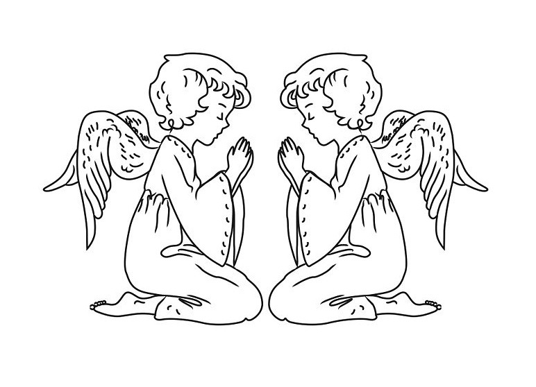 jak nakreslit anděla 20