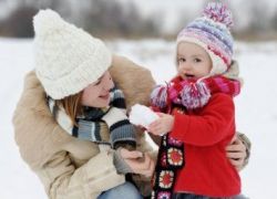 как да се обличаш активно дете през зимата