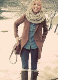 как да се обличаш през зимата е красива 1