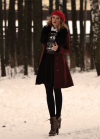 как да се обличаш през зимата е красива 3