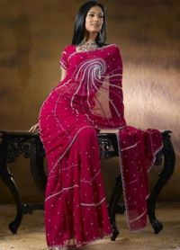 как да носите sari13