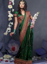 как да се носи sari14