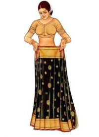 как да носите sari2