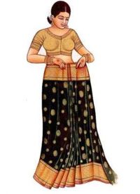 как да носите sari4