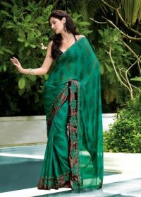 как да носите sari9