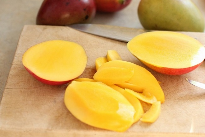 Как да се чисти и да яде манго 3
