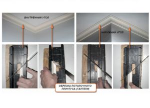 Kako lijepiti osnovnu ploču na stropu u uglovima1