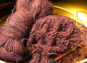 jak robić na drutach shawl_2